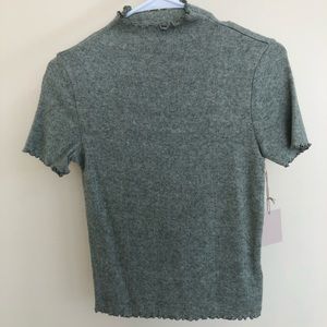 Forever 21 - Lettuce-Edge Short Sleeve Tee Shirt